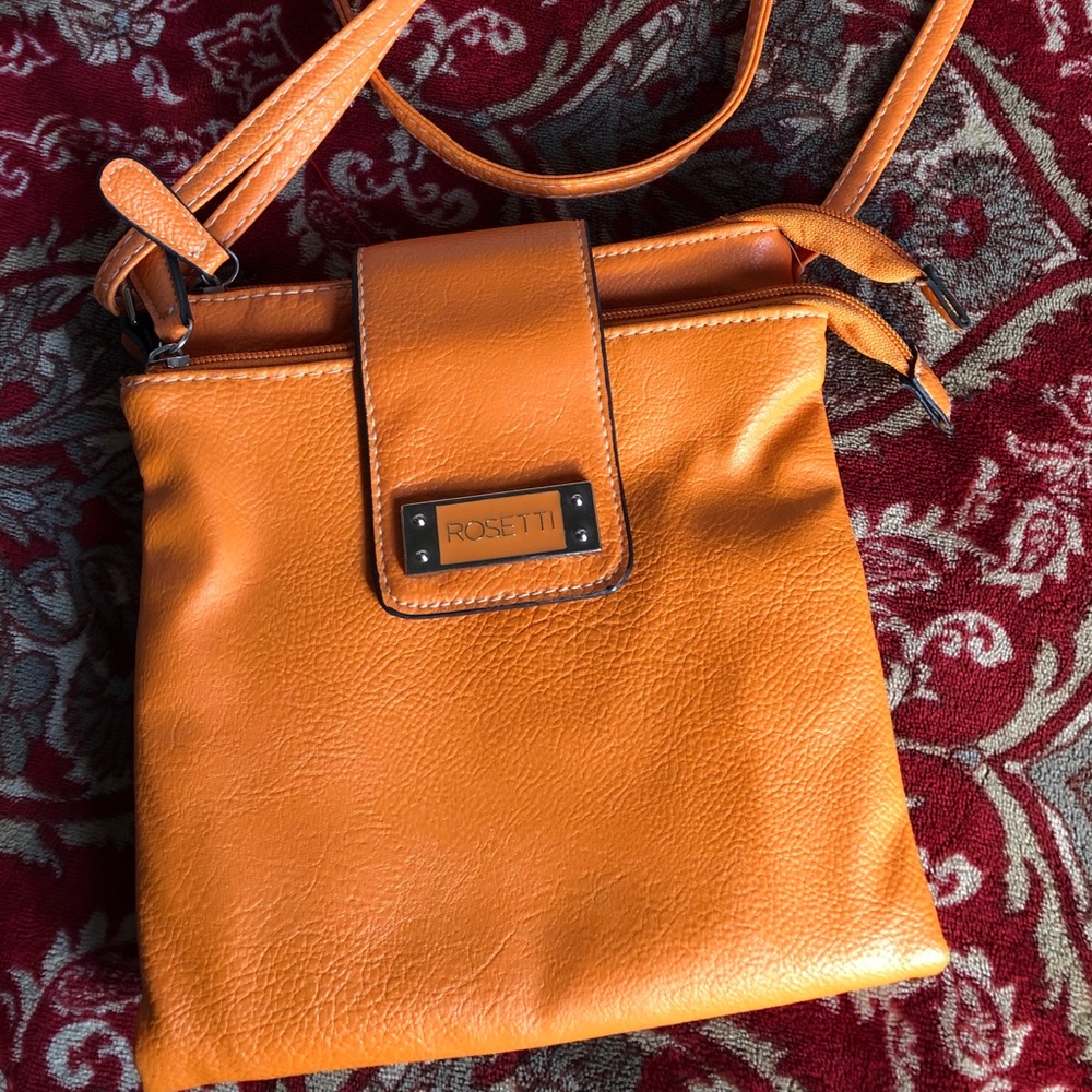 Rosetti crossbody purse orange